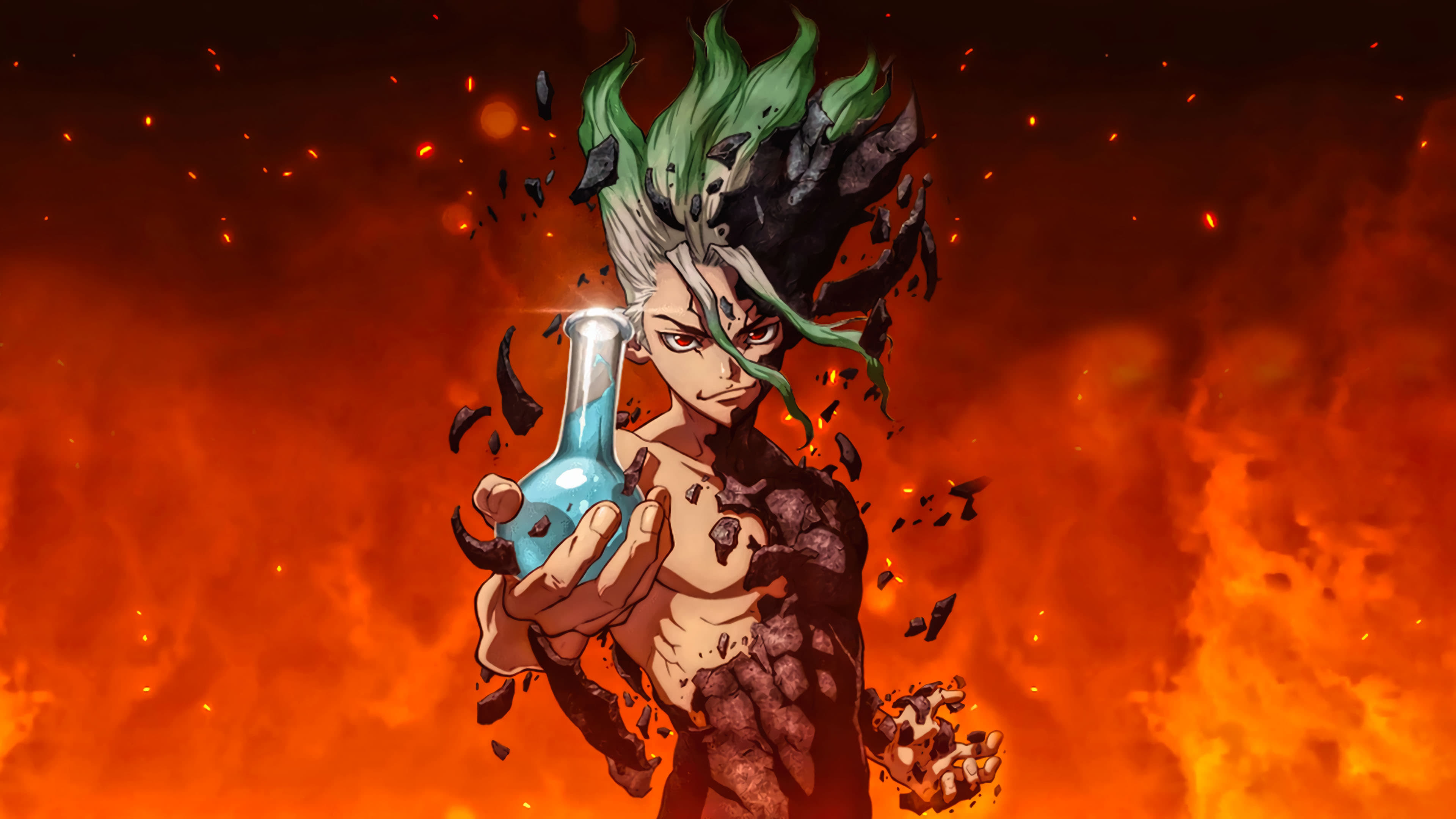 دانلود سریال دکتر استون Dr. Stone 2019