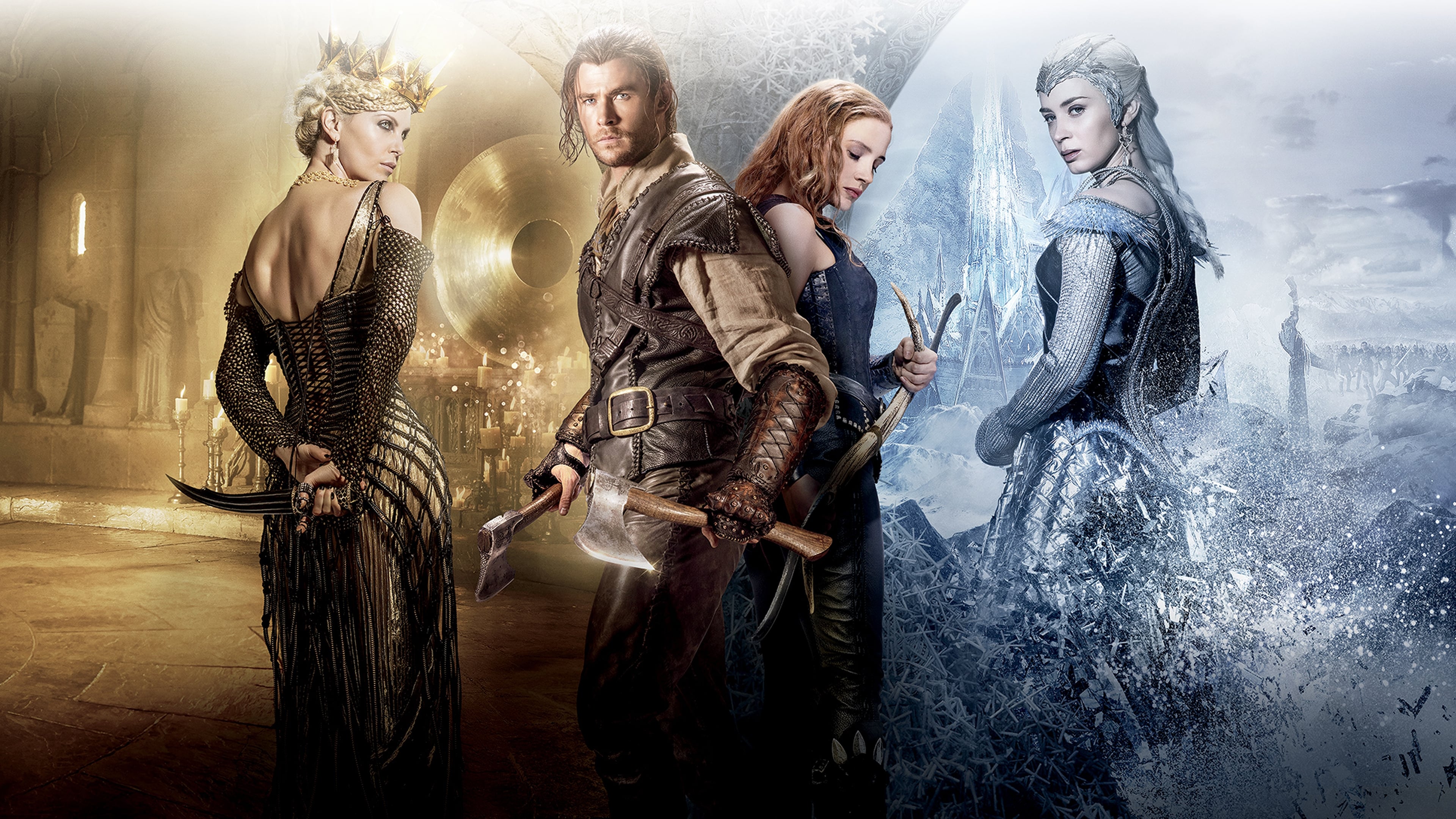 دانلود فیلم شکارچی نبرد زمستان The Huntsman: Winter's War 2016