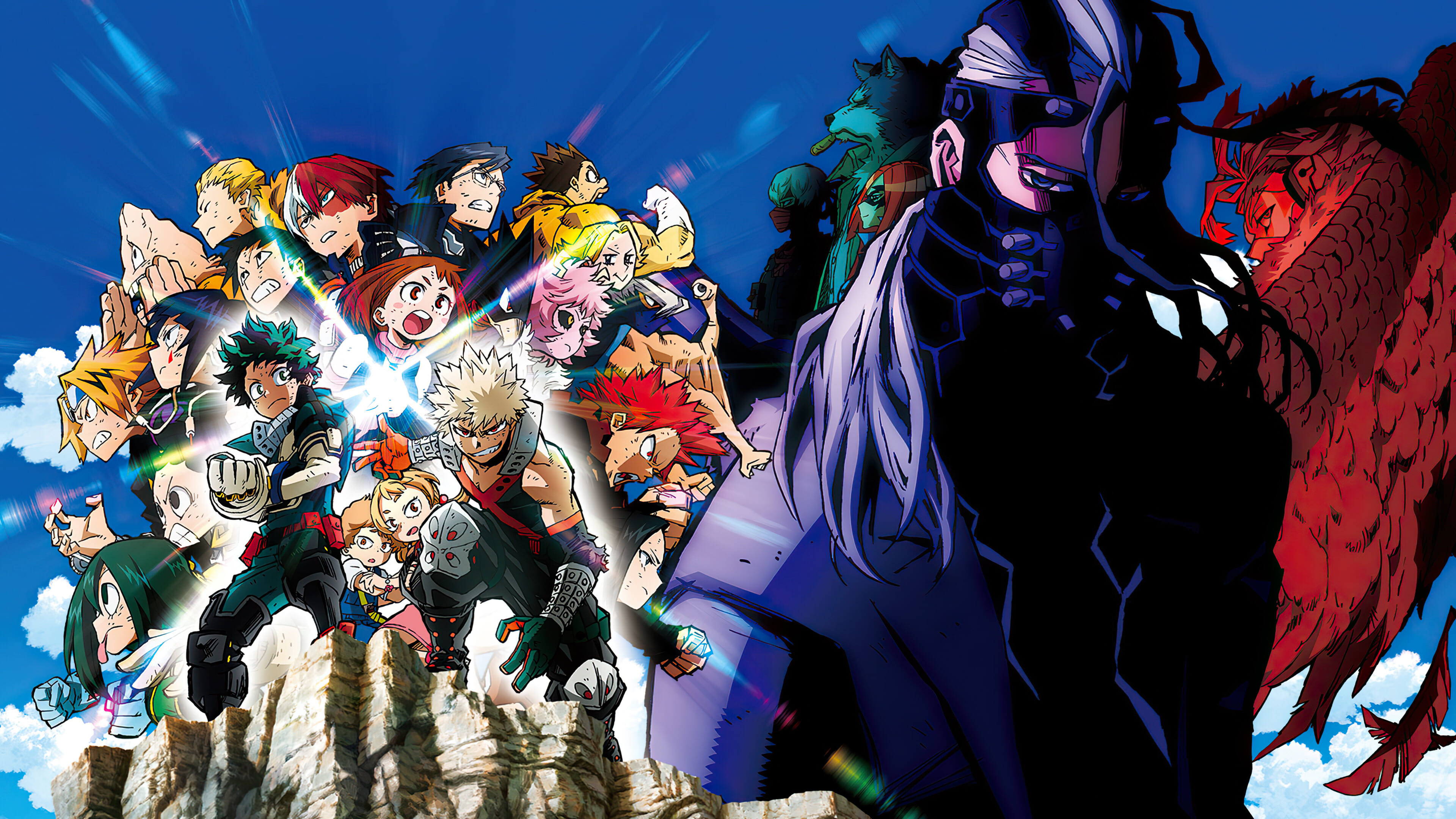دانلود فیلم مدرسه قهرمانانه من: خیزش قهرمانان My Hero Academia: Heroes Rising 2019